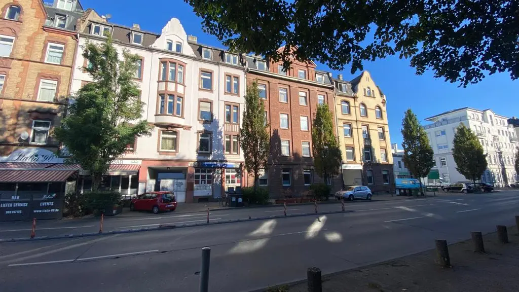 Altbau-Ensemble Offenbacher Landstraße in Frankfurt