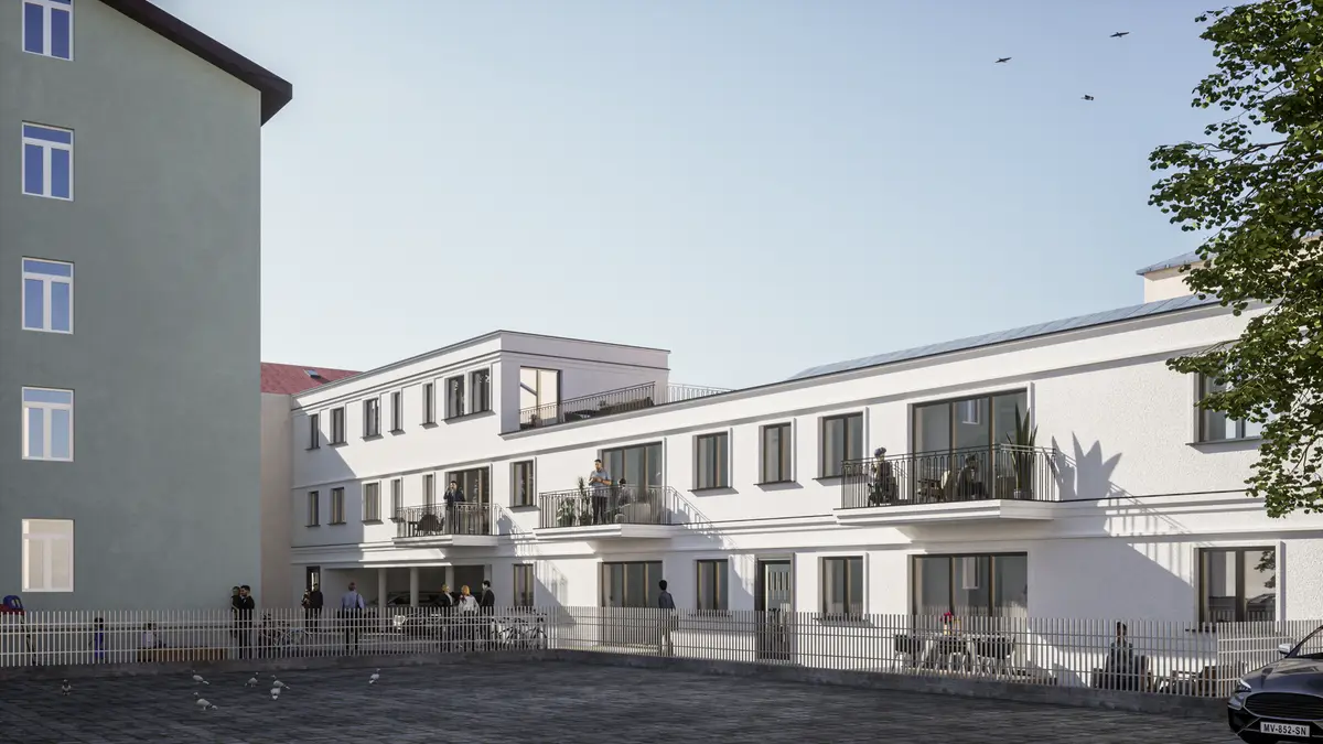 Neubauprojekt Wohngebäude in Augsburg